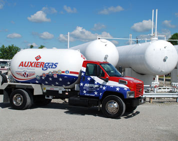 Image of Auxier Gas truck